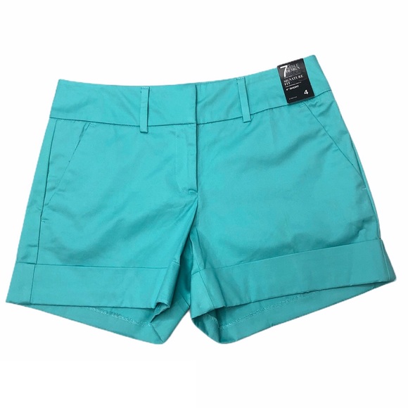 New York & Company Pants - NWT New York & Co. 4” Turquoise Stretch Shorts